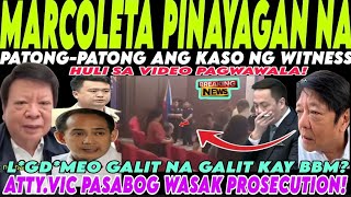 BREAKING may NAGWALA sa PALASYO BBM di NAKAPALAG❓ MAKUKULONG ang WITNESS!❓#prrd #vpsara #vmrchannel