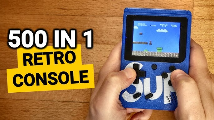 GameBoy Sup 400 jeux interne - Noir