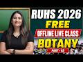 RUHS BSC NURSING ONLINE CLASSES | RUHS OFFLINE COACHING JAIPUR | LIVE CLASSES FOR RUHS CUET 2026