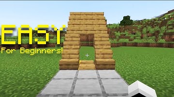 How to make a SECRET BASE in Minecraft Easy!