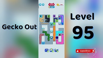 🎮 Gecko Out Level 95 Walkthrough | Go Answer 🦎