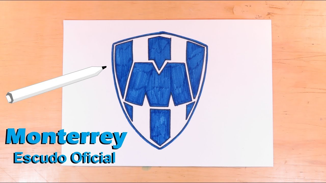 Dibuja y pinta el Escudo Oficial del Club Monterrey - thptnganamst.edu.vn