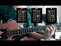 Radiohead - Paranoid Android Acoustic guitar cover + chords and tabs