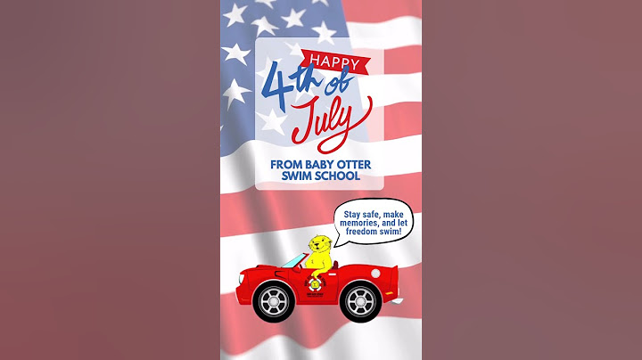 Let Freedom Swim This 4th of July 🇺🇸 | Baby Otter Swim School