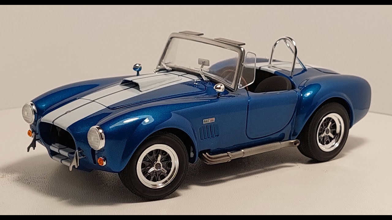 Fujimi Shelby 427 S/C Cobra 1/24 Full Build Video - YouTube
