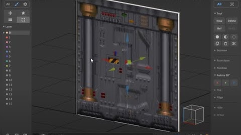 Parallax Doom - Hanging Wall Guy, Eyeball Switch, Elevator Lift