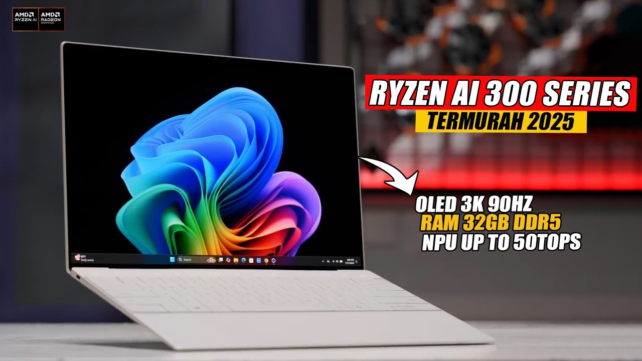 BARU! LAPTOP RYZEN AI 300series TERMURAH SEPTEMBER 2025 - Cocok untuk pelajar dan pekerja kantoran