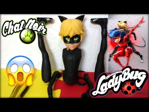 Cat Noir DESMONTADO Miraculous Ladybug! Olha Só No Que Deu! Peter Toys 