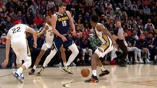 Nikola Jokic shocked the entire arena with this wild AND 1 style handle vs Pelicans