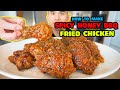 How to make SPICY HONEY BBQ FRIED CHICKEN - EXTRA CRISPY RECIPE