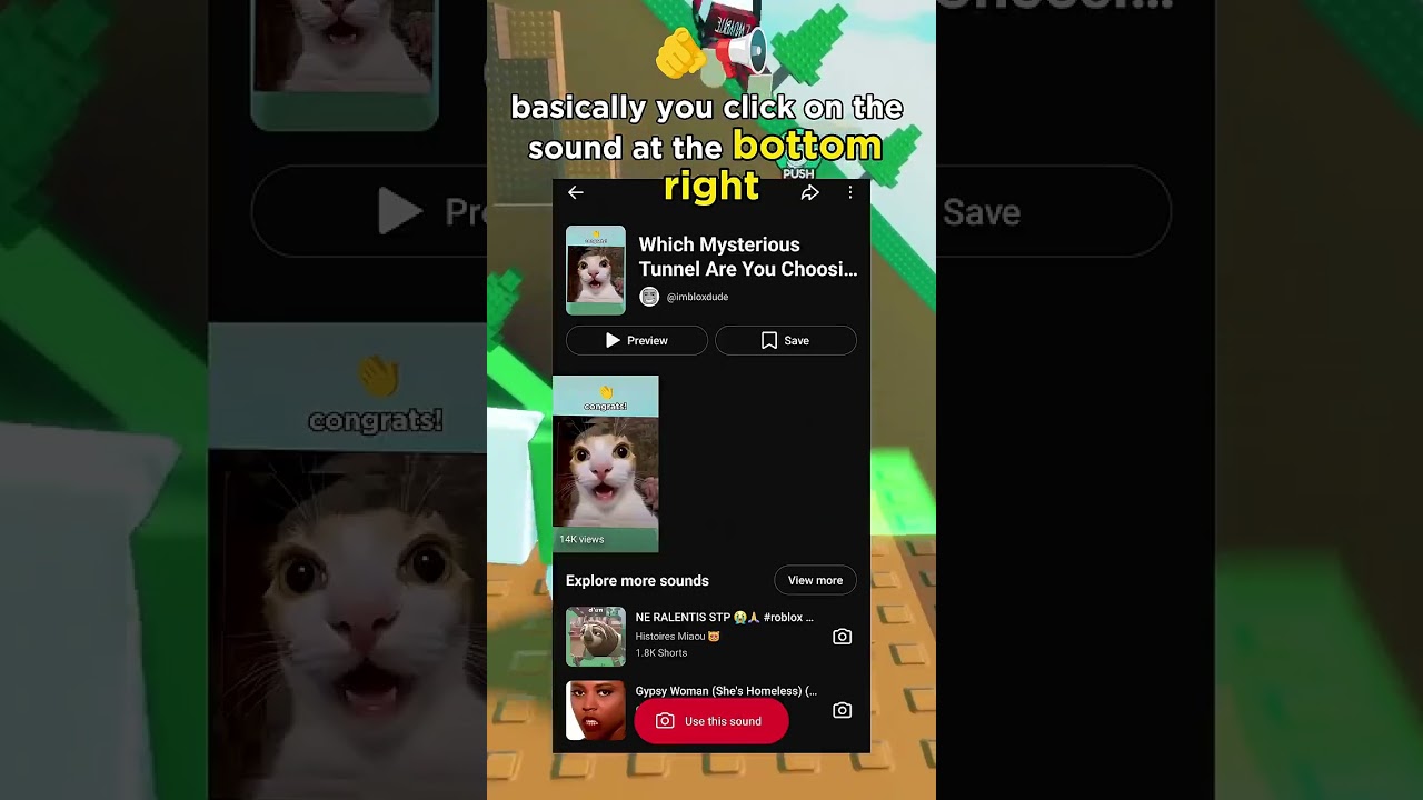Speed up Roblox shorts crazy hack #roblox