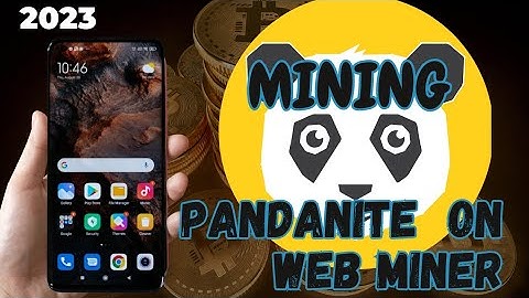 2023 MINING PANDANITE ON WEB MINER (VERY EASY TO MINE) #cypto #mining #btc #viral #vlog