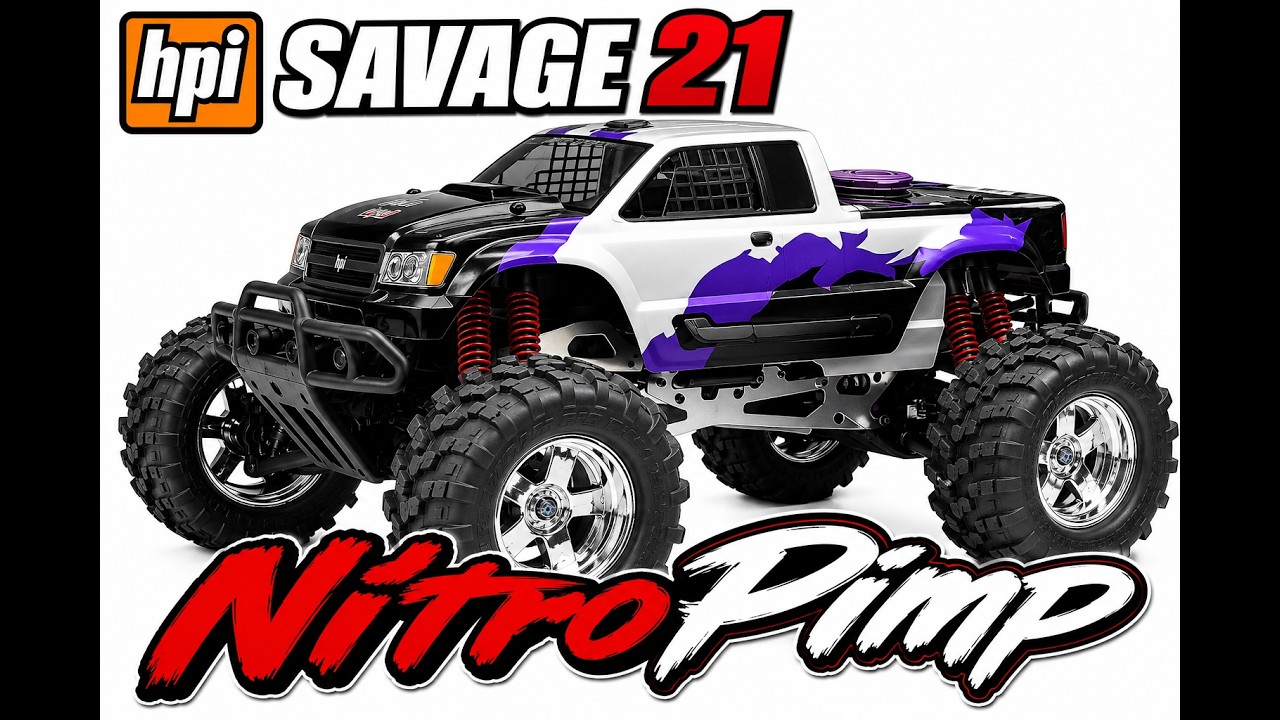 HPI Savage 21 Nitro Monster Truck - YouTube