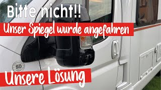 Außenspiegel kaputt, Spiegel Schutzkappen für Wohnmobil Van