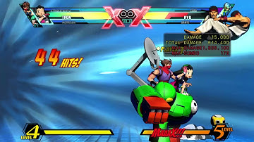 ULTIMATE MARVEL VS. CAPCOM 3 - Tron + Morrigan Combo