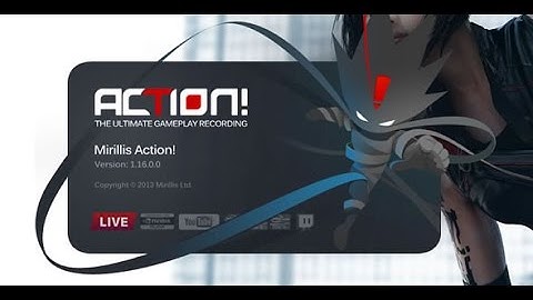 Mirillis Action Best Settings TUTORIAL