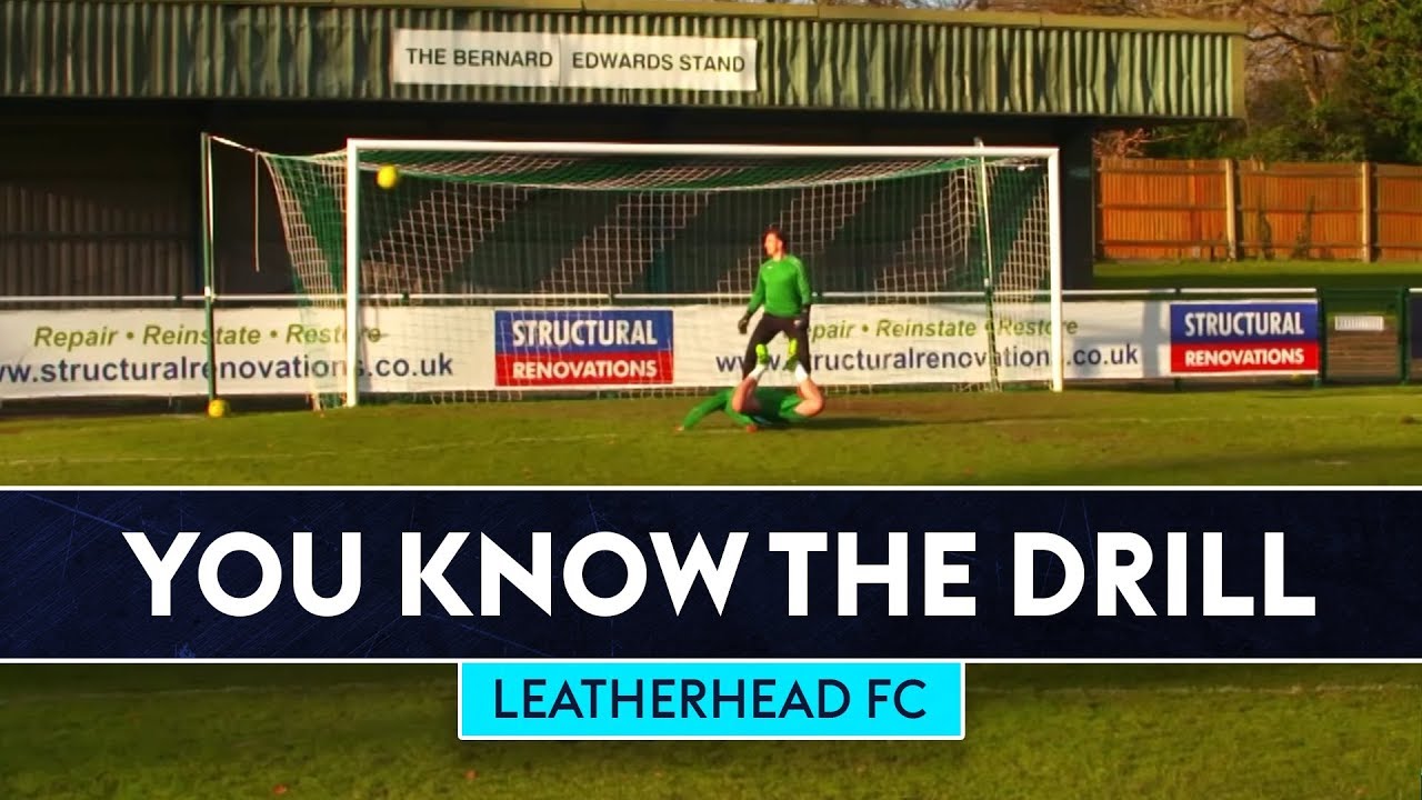 TOP BINS Diving Header! Leatherhead FC You Know The Drill YouTube