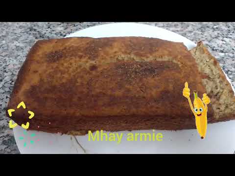 HEALTHY BANANA OATS CAKE