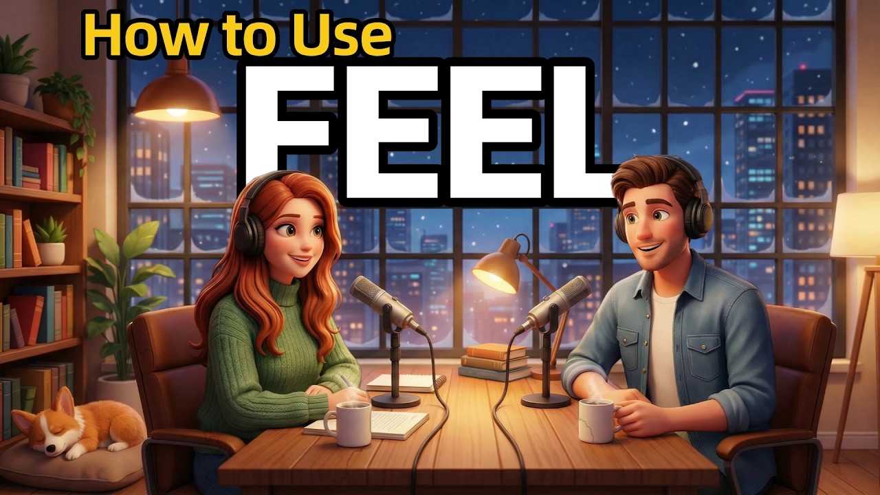 How to Use FEEL in Everyday English | Daily English Conversations | English Podcast