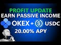 Profit UPDATE Staking Crypto Asset USDC Coin On OKEX OKX Exchange - Earn Passive Income Build Wealth