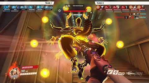 Overwatch - Zenyatta Bot in a Nutshell... 2 (Replay Moment - Hard Bots)