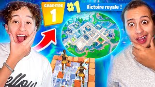 On a fait TOP 1 SKYBASE sur le CHAPITRE 1 de FORTNITE BATTLE ROYALE ! (4 ans après)