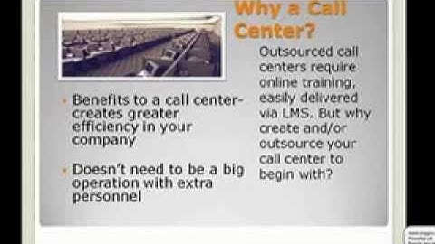 Outsourcing Benefits of a Call Center