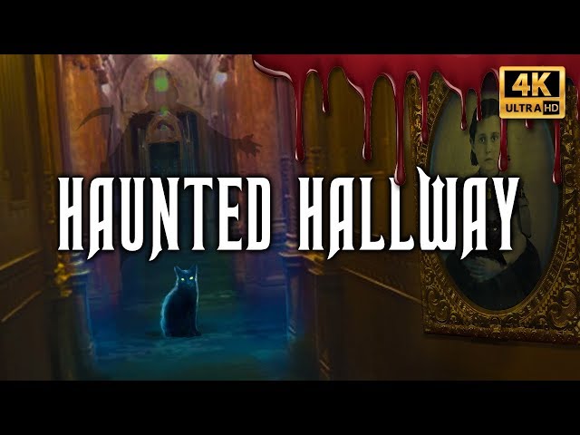 HALLOWEEN Music & Creepy Music 🎃 Haunted Hallway - Haunted House Music