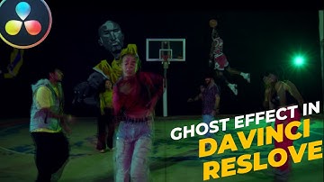 How to do GHOST  EFFECT in Davinci Resolve 19 | Tutorial  | 👻👻👻👻