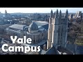 Yale university  4k campus drone tour