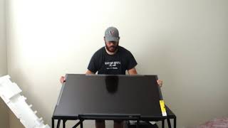 Sony XBR49x800e unboxing
