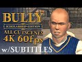 Bully scholarship edition  all cutscenes wsubtitles pc  4k 60fps  default clothing