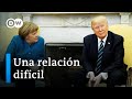 Desencuentros entre Merkel y Trump