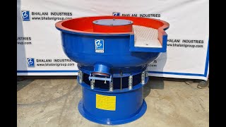 Auto Separation Vibratory Finishing Machine By Bhalani Industries