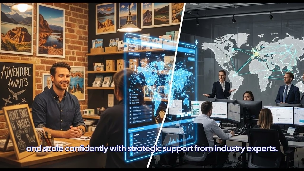 TravelMarketing360 by SAAS Marketing Tools empowers your travel business