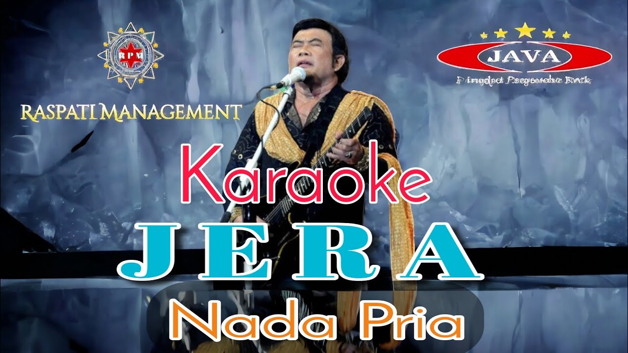 Karaoke Jera Nada Pria - Rhoma Irama & Soneta Group || Karaoke Dangdut