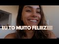 Foi mais rpido do que pensei to muito feliz