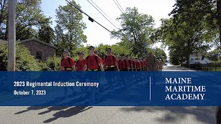 2023 Regimental Induction Ceremony