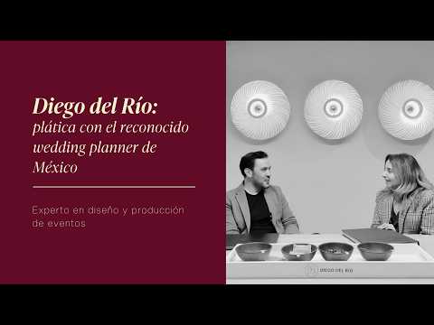 Te presentamos al wedding planner Diego del Río, referente en la industria de eventos de lujo