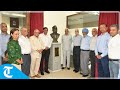 Bust of kalinath ray the tribunes legendary editorinchief unveiled