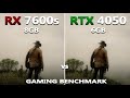 RTX 4050 vs RX 7600s Gaming Benchmark Test | Tested in 10 Games | Lenovo LOQ vs Asus TUF |