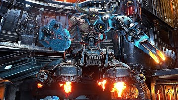 DOOM ETERNAL - Doom Hunter Boss Fight (4K 60FPS ULTRA)