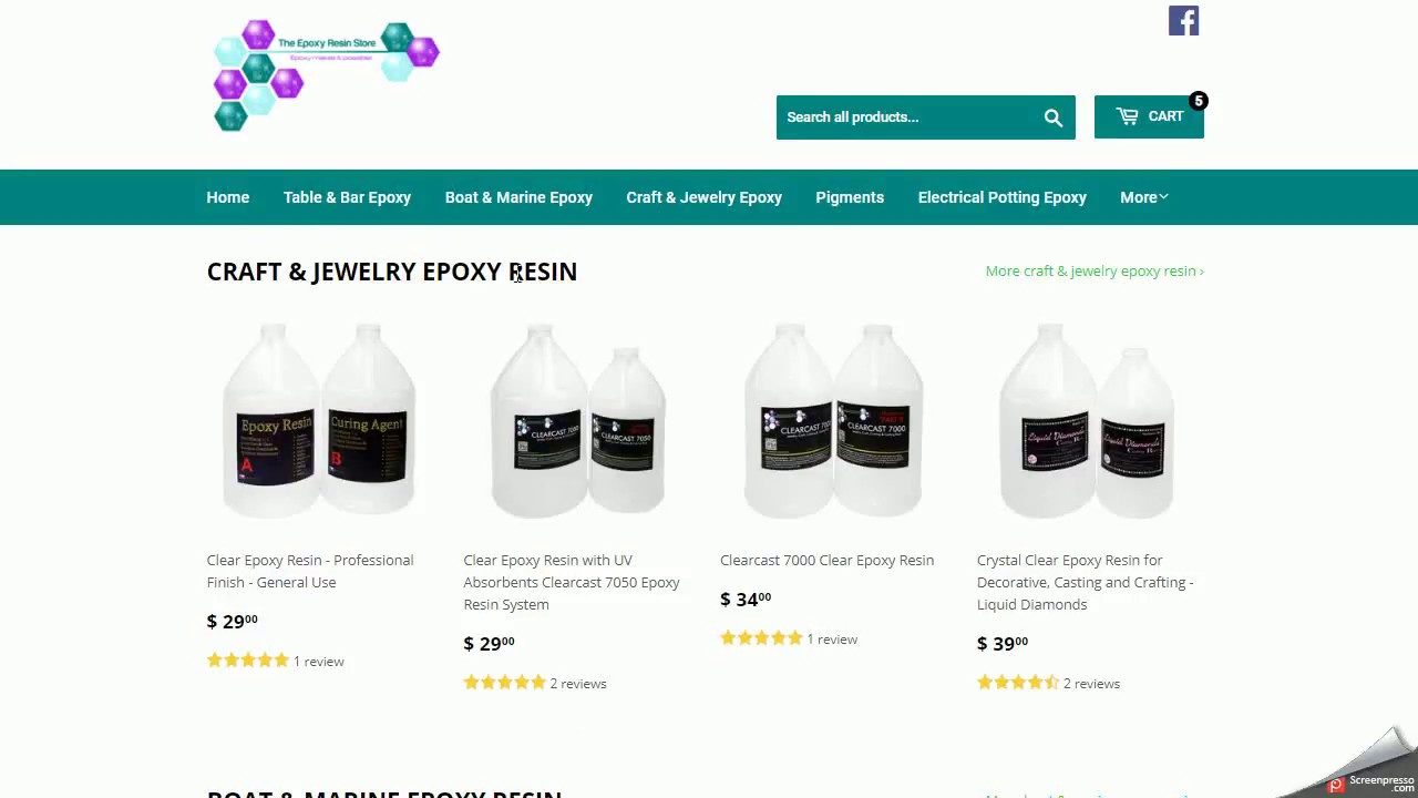 the epoxy resin store YouTube