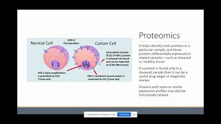 Biochemistry Lecture Omics 3