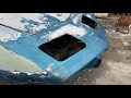 Corvette Restoration C3 Car | Front Bumper & Paint removal