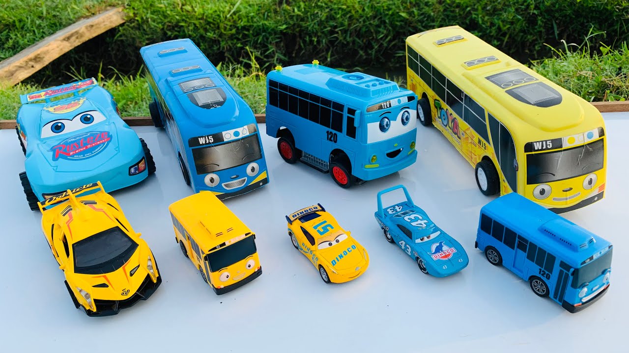 Mobil Mobilan Truk Oleng, Mobil Truk Molen, Mobil Balap, Truk Pasir, Mobil Roket, Damkar, Tayo #4908