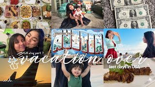 USA VLOG 🇺🇸 part 7| Vacation Over! - Last fee days in America #vacation #usa
