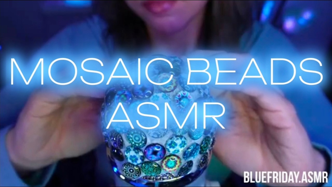 Mosaic Beads ASMR🩵(No Music)