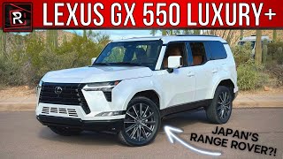 The 2024 Lexus Gx 550 Luxury Is The Ultimate Posh Land Cruiser For The Road
