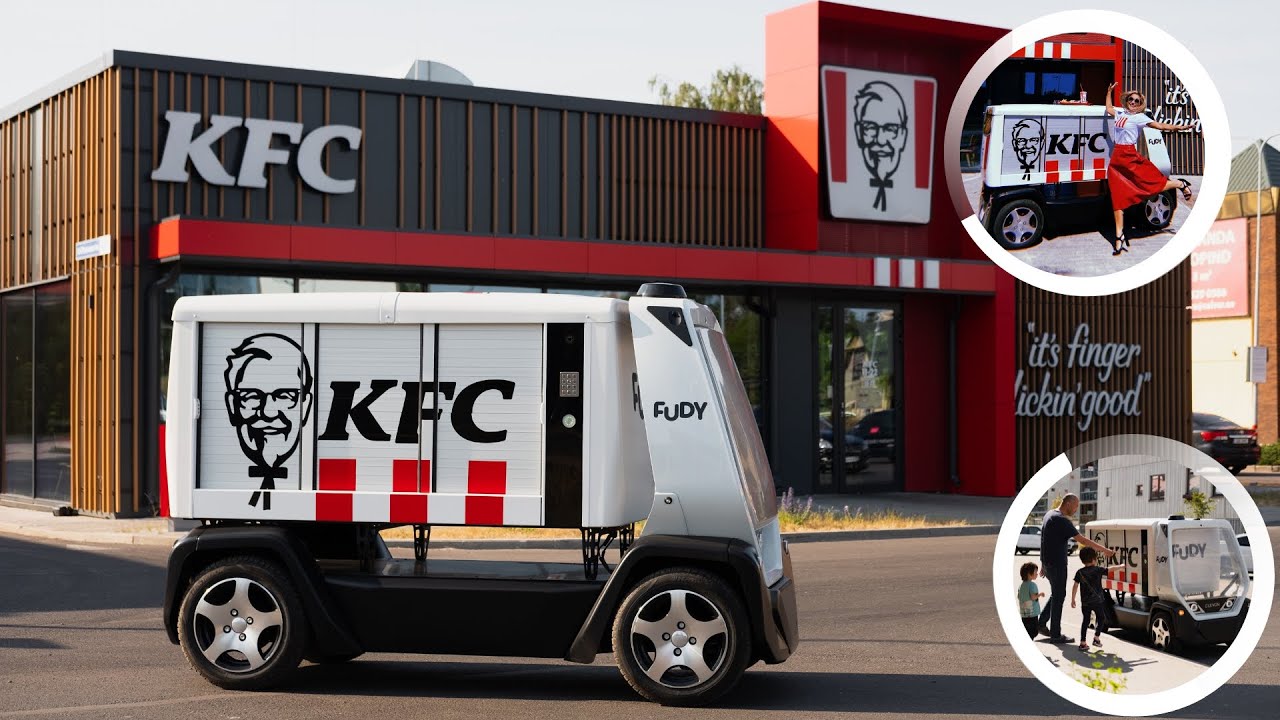 KFC On Wheels! The Colonel's New Robot Recruit YouTube